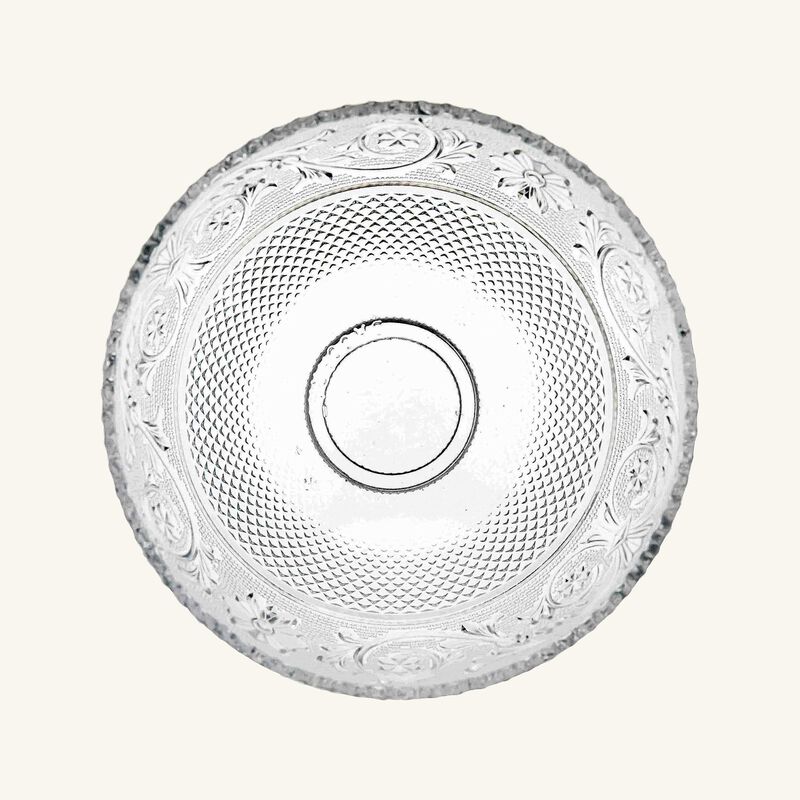 باكارا وعاء آرابيسك صغير شفاف