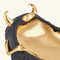 Haas Lazy Susan Tray Small Black l objet haas lazy susan tray small black