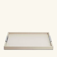 Victor Tray Rectangular Large White giobagnara victor tray rectangular large white