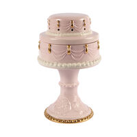 Chantilly Paris Two tier Cake Mabkhara - Pink & Gold, small