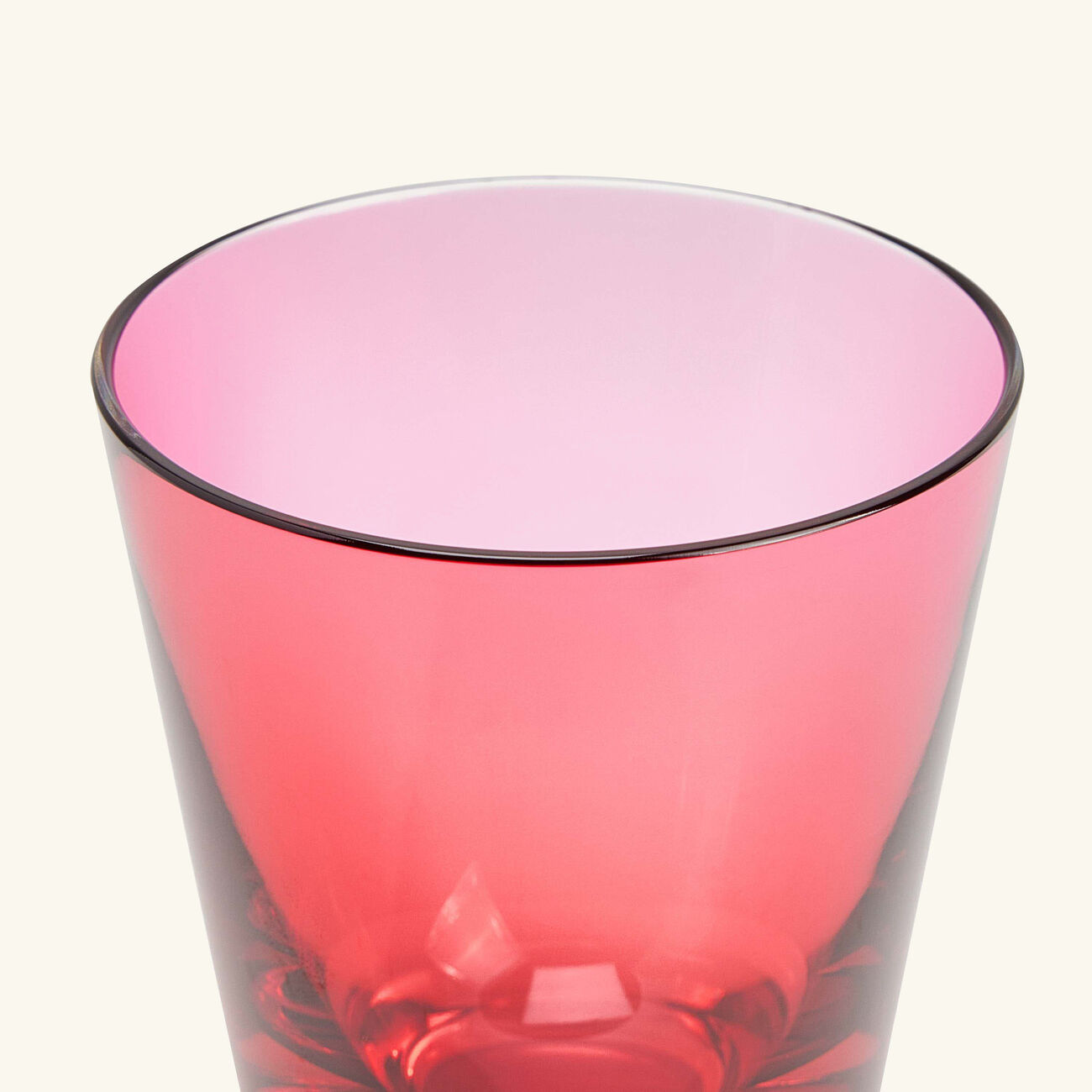 باكارا طقم موزايك مؤلف من كأسين للشرب باللون الأحمر