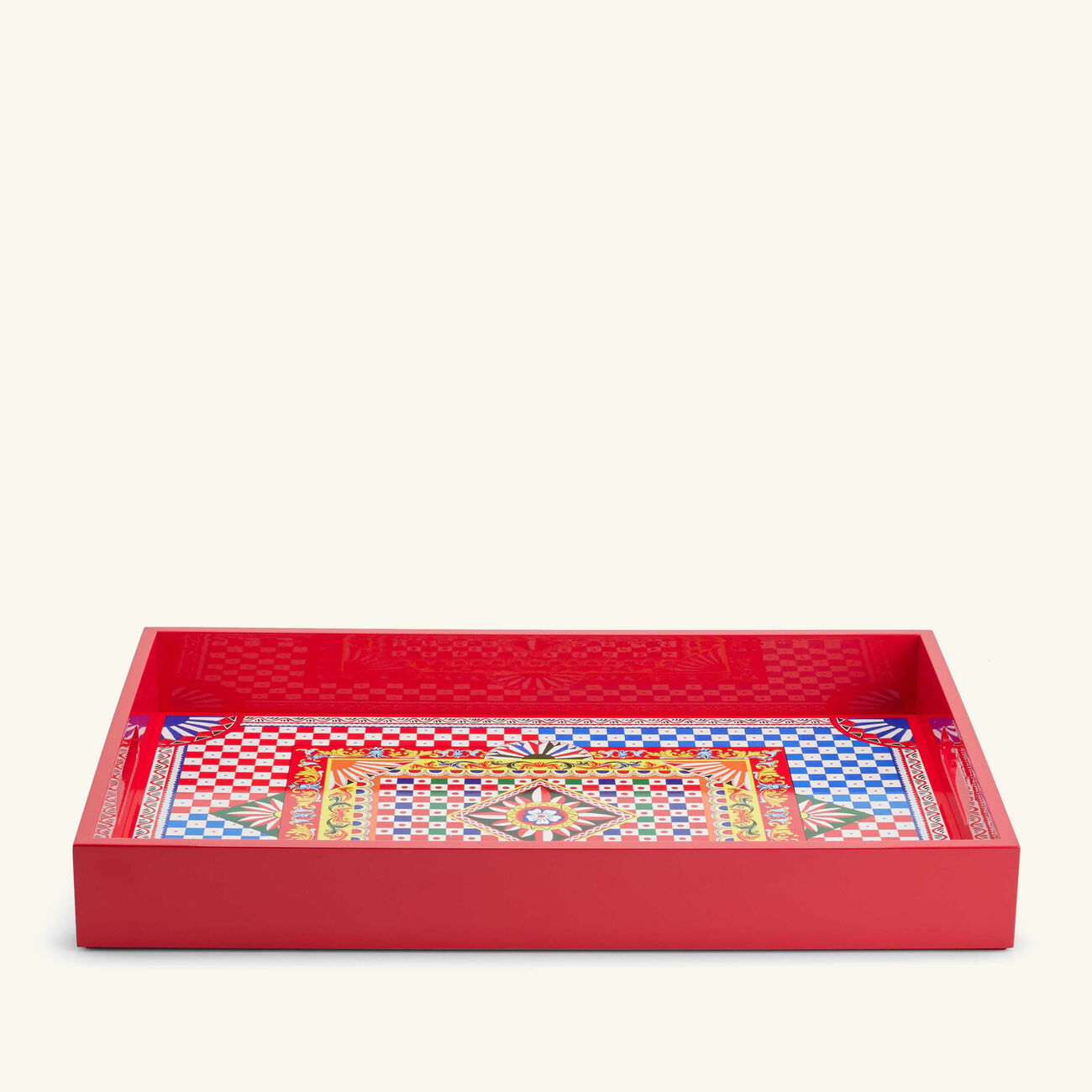 Carretto Tray Rectangular Large dolce gabbana casa carretto tray rectangular large