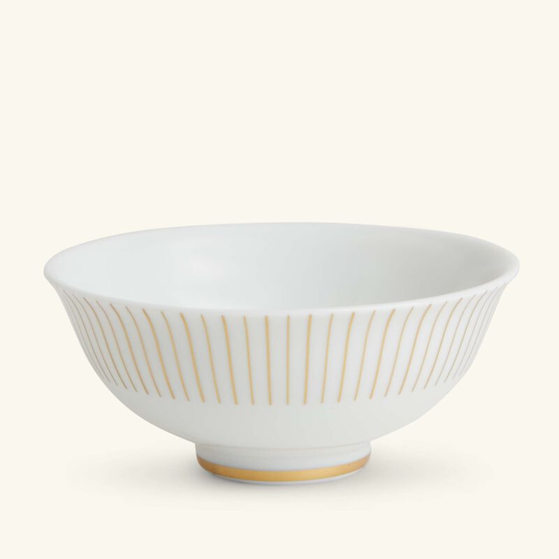 bernardaud sol serving bowl gold 12cm