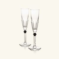 baccarat harcourt eve champagne glass clear