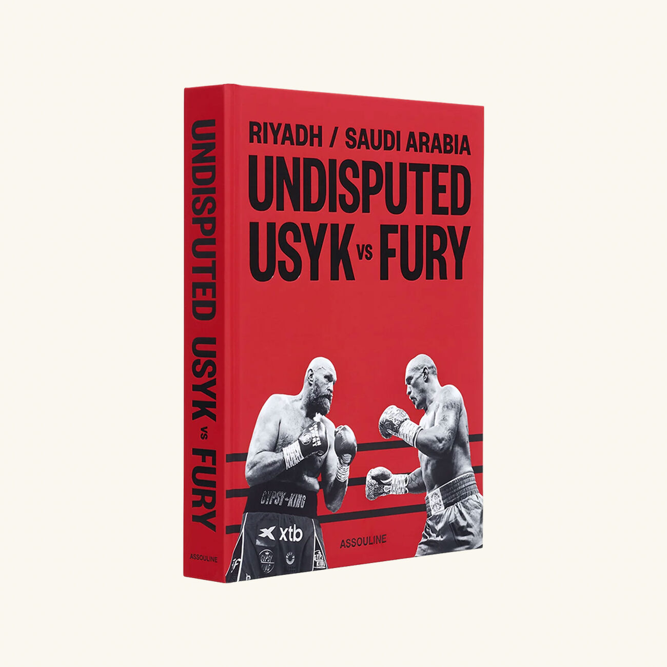 Undisputed Usyk vs. Fury Book 33x25cm assouline undisputed usyk vs fury book 33x25cm