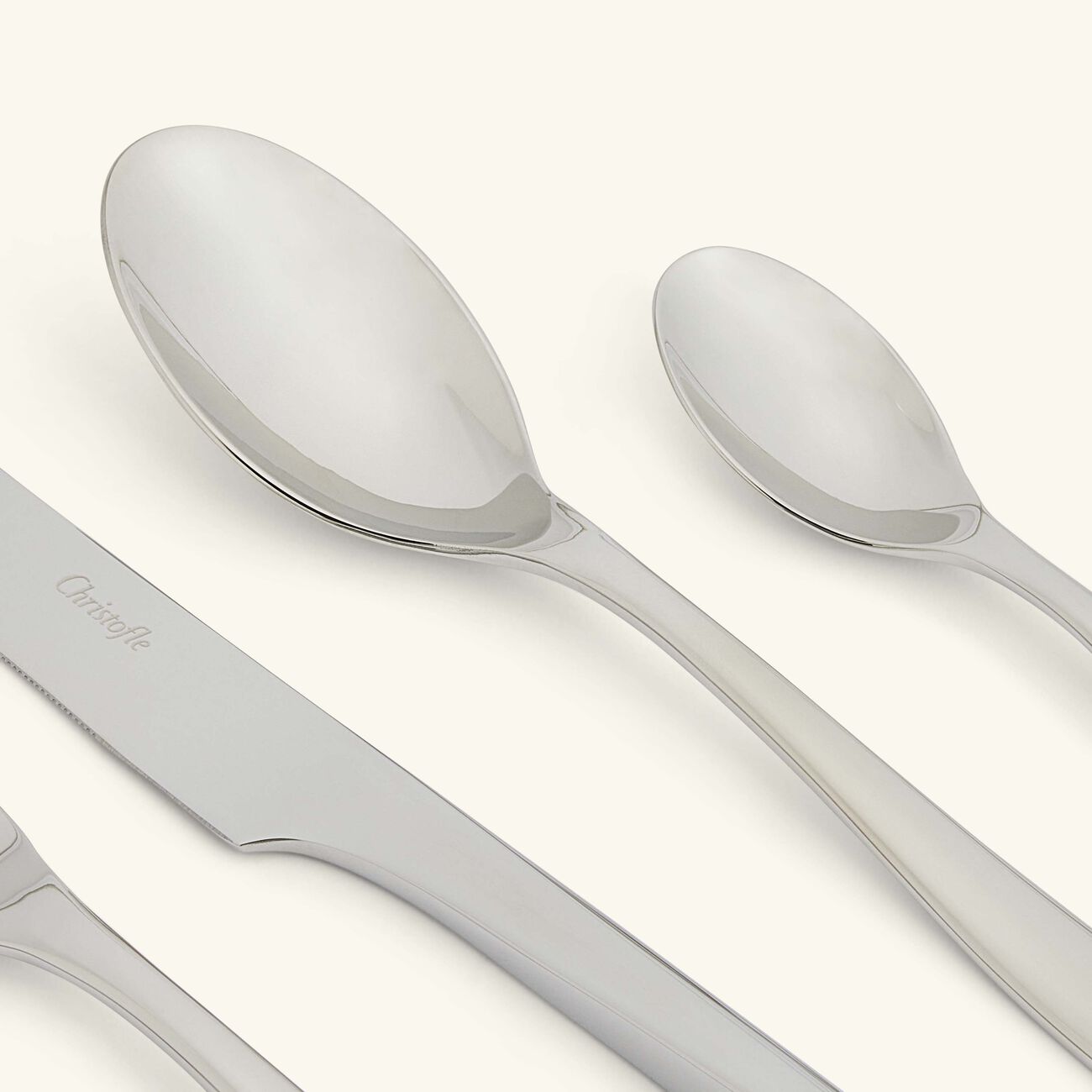 l ame de christofle flatware set 75 pieces stainless steel