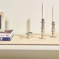 Howell Top Hat Matches Holder Silver ralph lauren home howell top hat matches holder silver