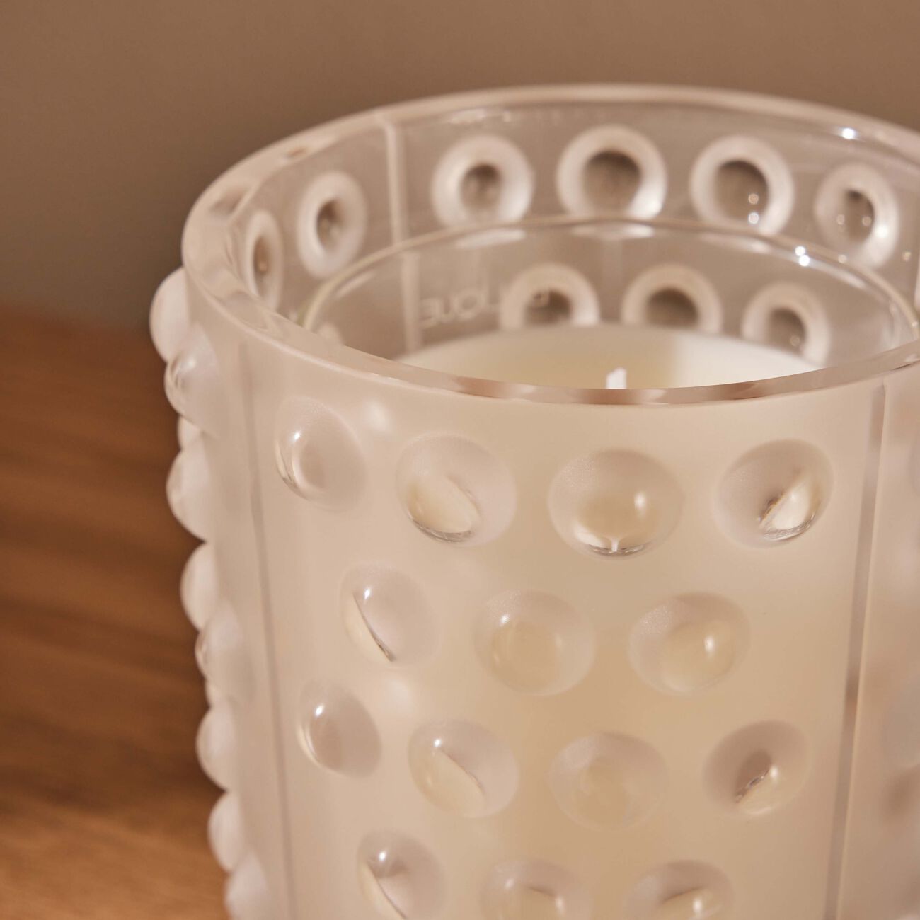 Mossi Candle Vase lalique mossi candle vase