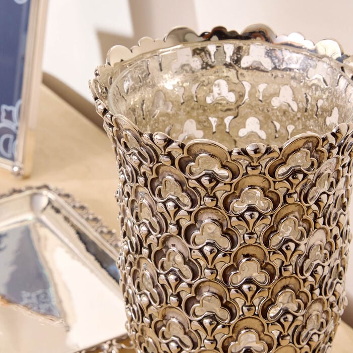 بوتشيلاتي مزهرية أوبرا فضية بحجم متوسط