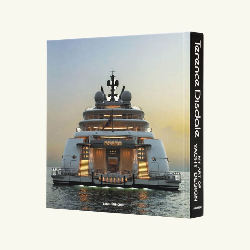 Terence Disdale My Art of Yacht Design Book 31x31cm assouline terence disdale my art of yacht design book 31x31cm