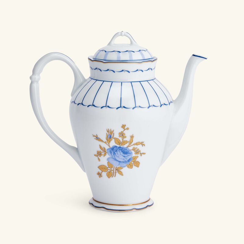bernardaud brocante coffee pot blue