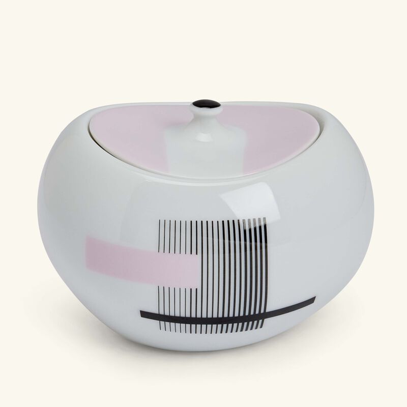Oscar Sugar Bowl Black bernardaud oscar sugar bowl black