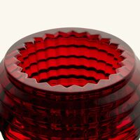 baccarat eye votive red set of 2