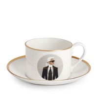 Karl Tea Cup & Saucer, small