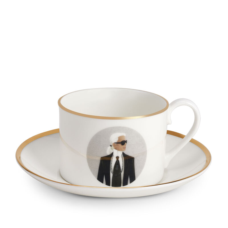 Karl Tea Cup & Saucer, large