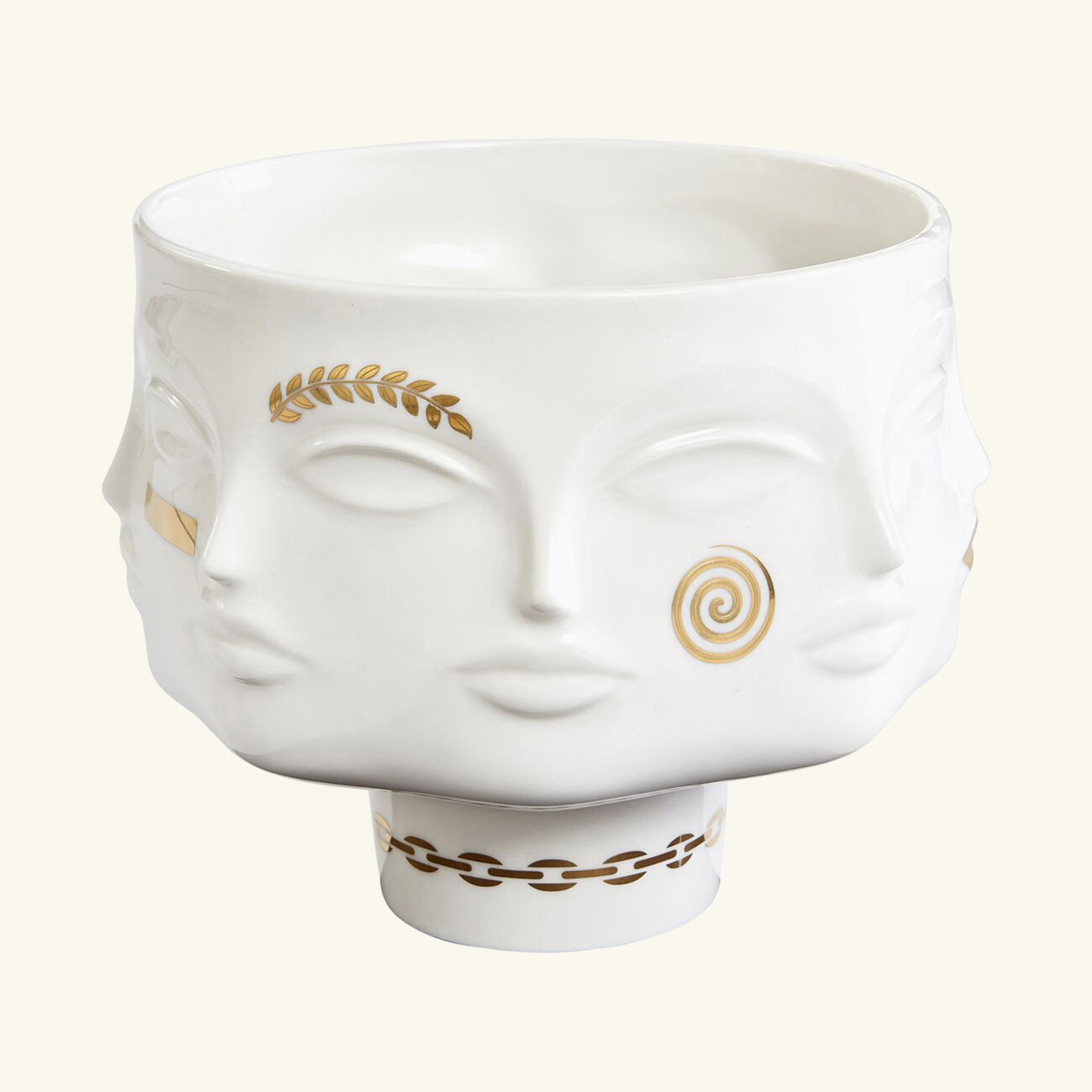 jonathan adler gilded muse dora maar centerpiece white