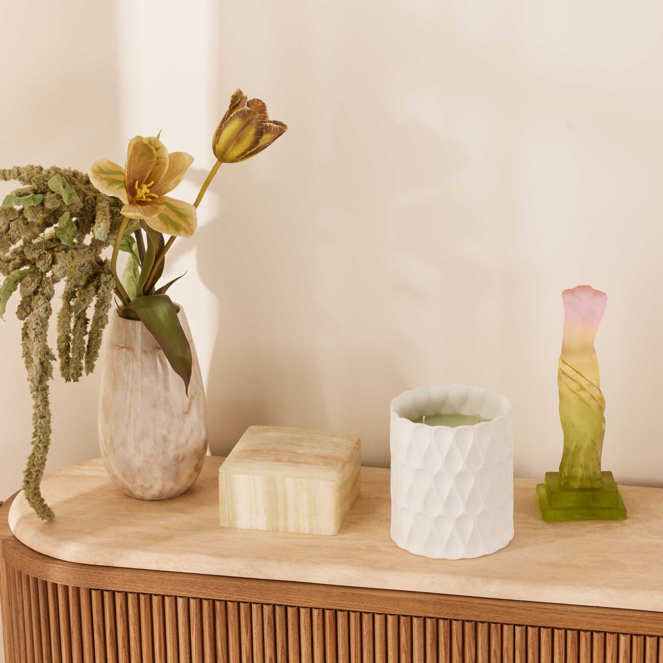 bernardaud royal tumbler with candle