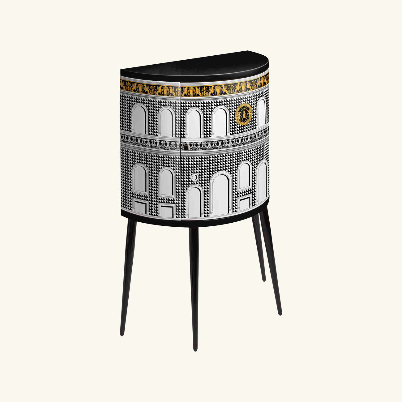 Facciata Quattrocentesca Console Pattern fornasetti facciata quattrocentesca console pattern