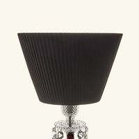 baccarat torch lamp black shade