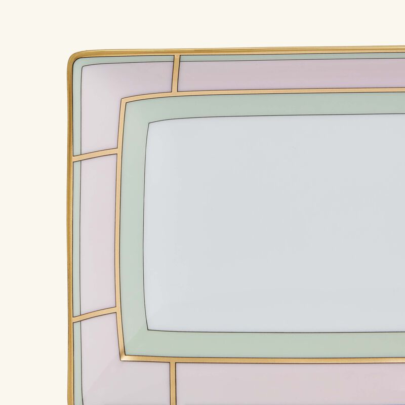 Diva Serving Platter Rectangluar Pink 29cm ginori 1735 diva serving platter rectangluar pink 29cm