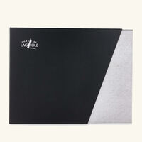 forge de laguiole black handle table knife black set of 6