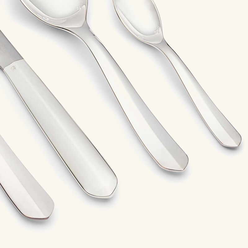 كريستوفل طقم الفضيات إنفيني مؤلف من 48 قطعة باللون الفضي