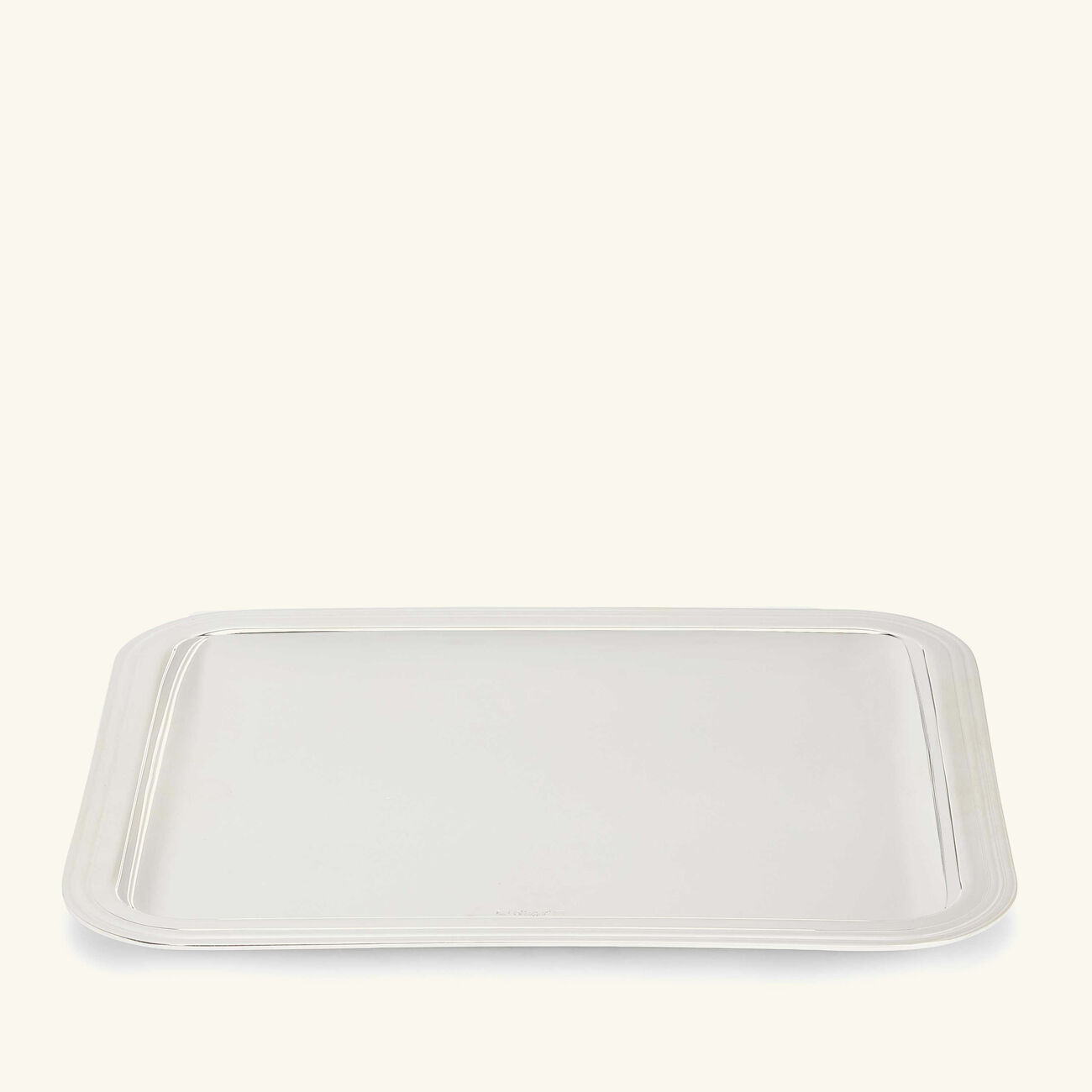 christofle albi serving tray rectangular small silver plated