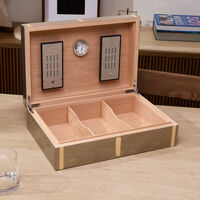 elie bleu route 66 full moon humidor blue