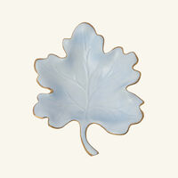 Autumn Fig Leaf Trinket Tray Small Grey villari autumn fig leaf trinket tray small grey