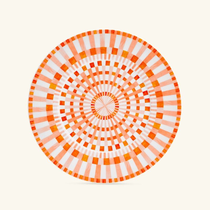 Terra Rosa Charger Plate Round Orange 29cm bernardaud terra rosa charger plate round orange 29cm