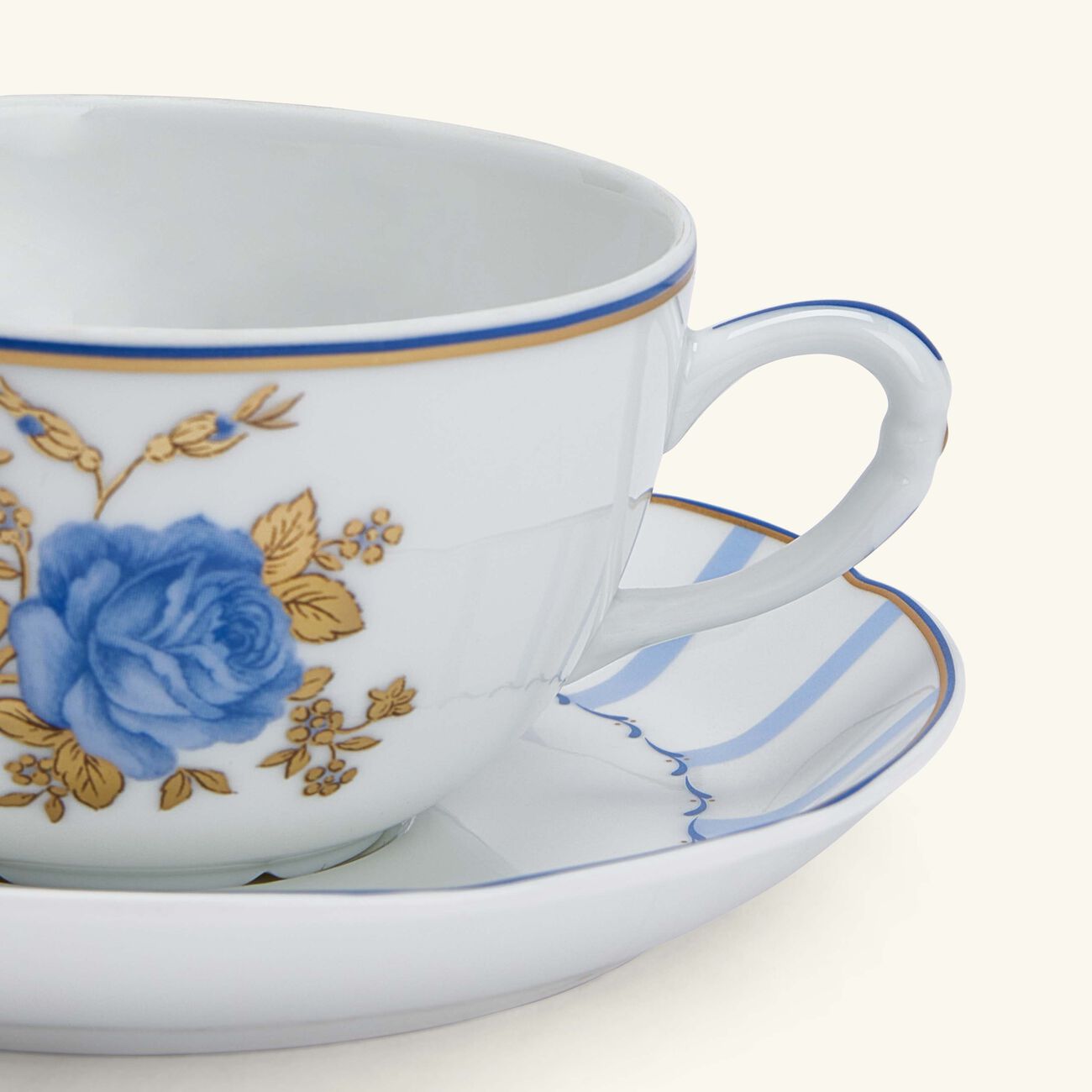 Brocante Tea Cup & Saucer Blue bernardaud brocante tea cup saucer blue