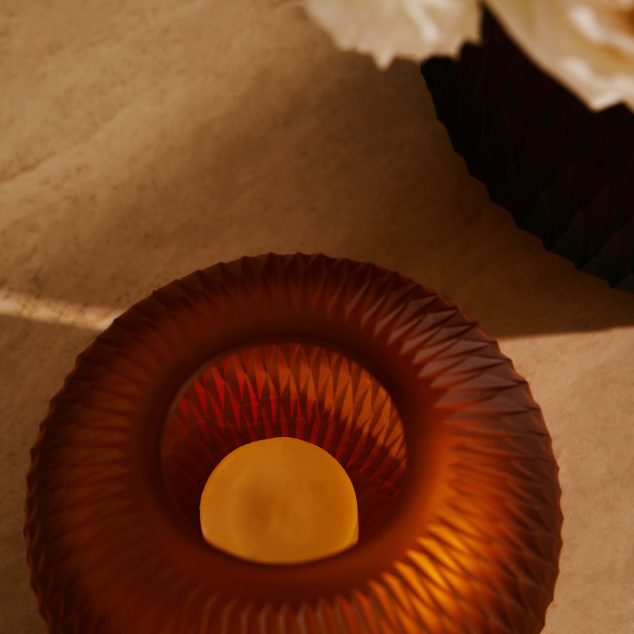 ruckl metamorphosis tea light amber