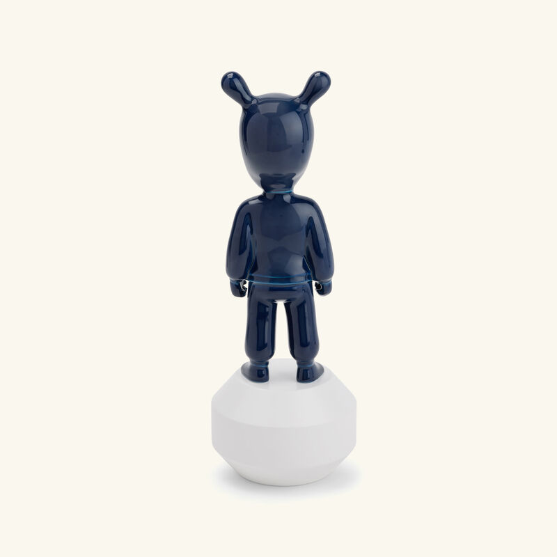 لادرو منحوتة ذا غيست صغيرة زرقاء