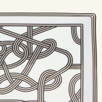 رالف لورين هوم صينية بيركن للحلى والمجوهرات مستطيلة صغيرة