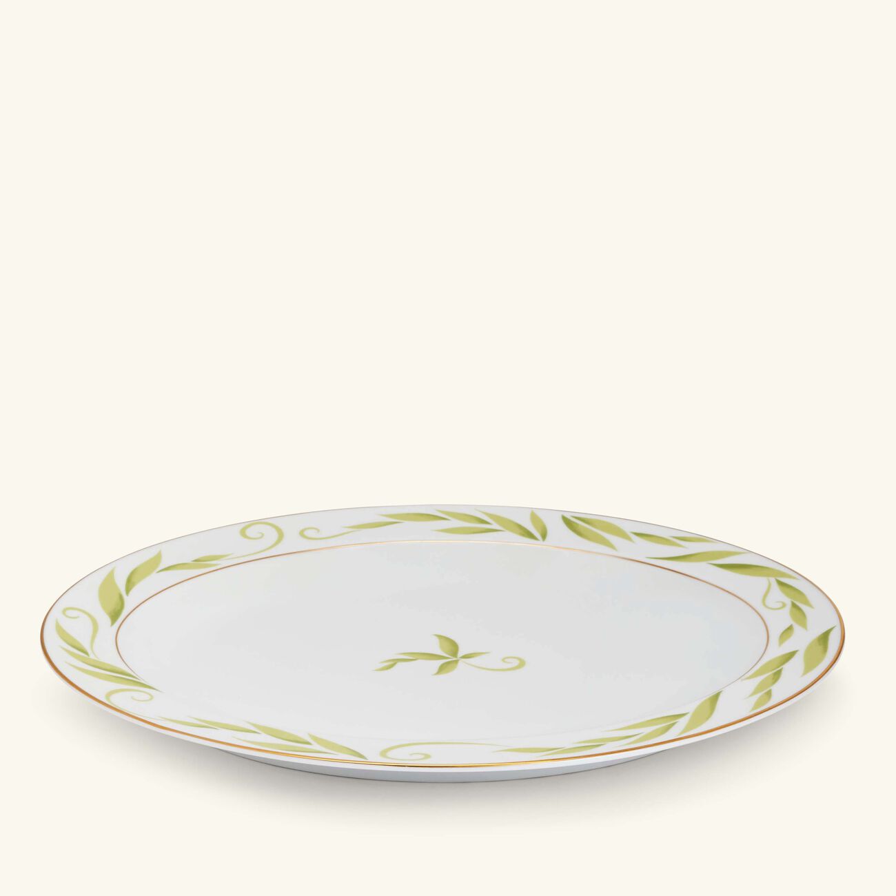 Frivole Serving Platter Oval Green 38cm bernardaud frivole serving platter oval green 38cm