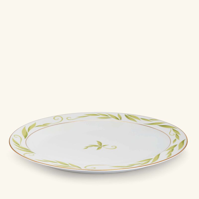 Frivole Serving Platter Oval Green 38cm bernardaud frivole serving platter oval green 38cm