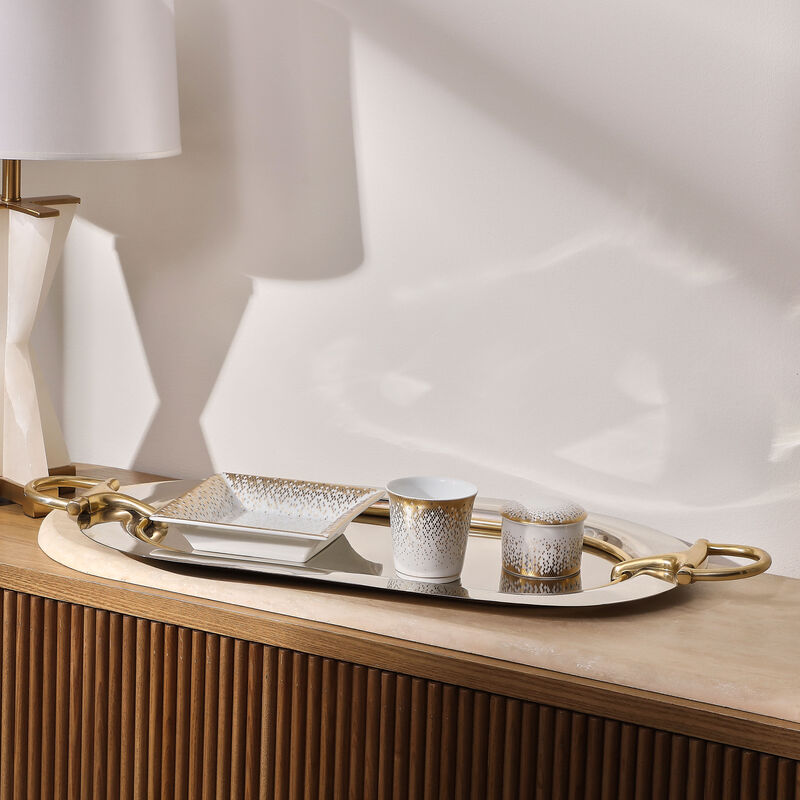 haviland souffle d or tumbler gold