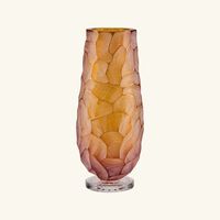 Sagamore Vase Large Amber mario cioni c sagamore vase large amber