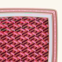 La Greca Trinket Tray Square Red versace la greca trinket tray square red