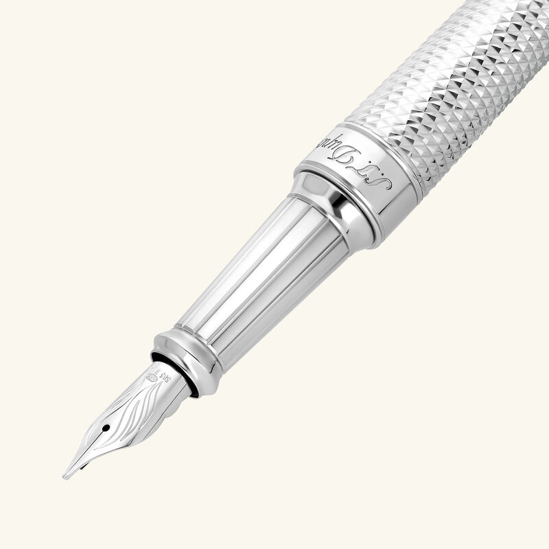 Eternity Rollerball Pen Silver st dupont eternity rollerball pen silver