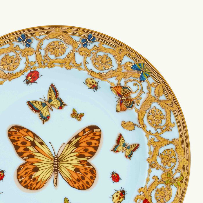 le jardin de versace plate round 18cm