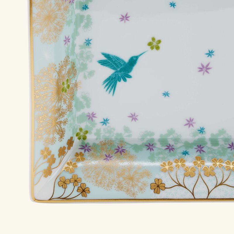 برناردو منفضة فيري مستطيلة صغيرة زرقاء