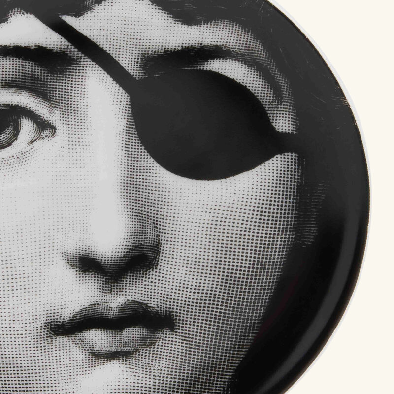 fornasetti tema e variazioni no 8 coaster grey
