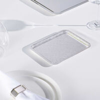 christofle jardin d eden serving tray rectangular small silver plated