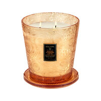 voluspa spiced pumpkin latte 3 wick hearth candle