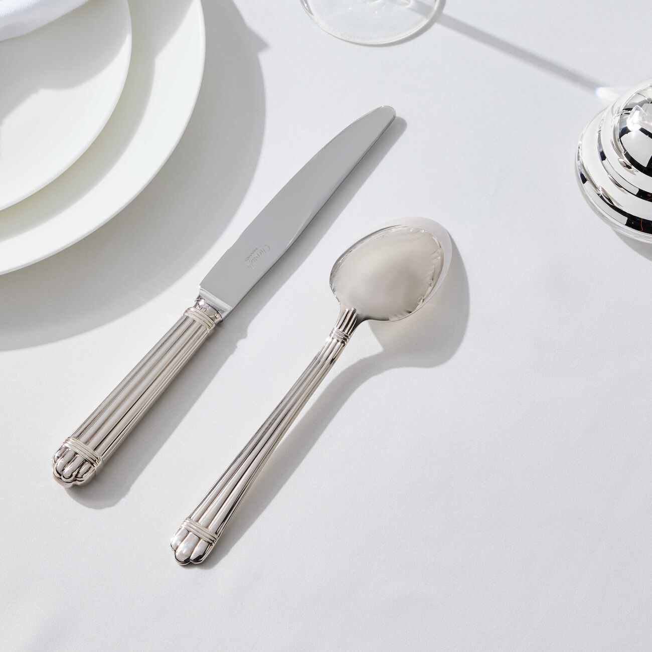 christofle aria table spoon silver plated