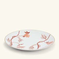 Bouquet De Vie Orange Dinner Plate Round Orange 26cm marie daage bouquet de vie orange dinner plate round orange 26cm