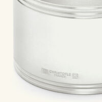 كريستوفل حلقة المناديل كلوني باللون الفضي