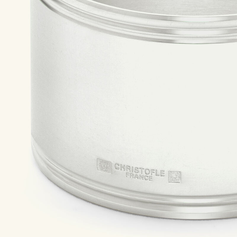 كريستوفل حلقة المناديل كلوني باللون الفضي