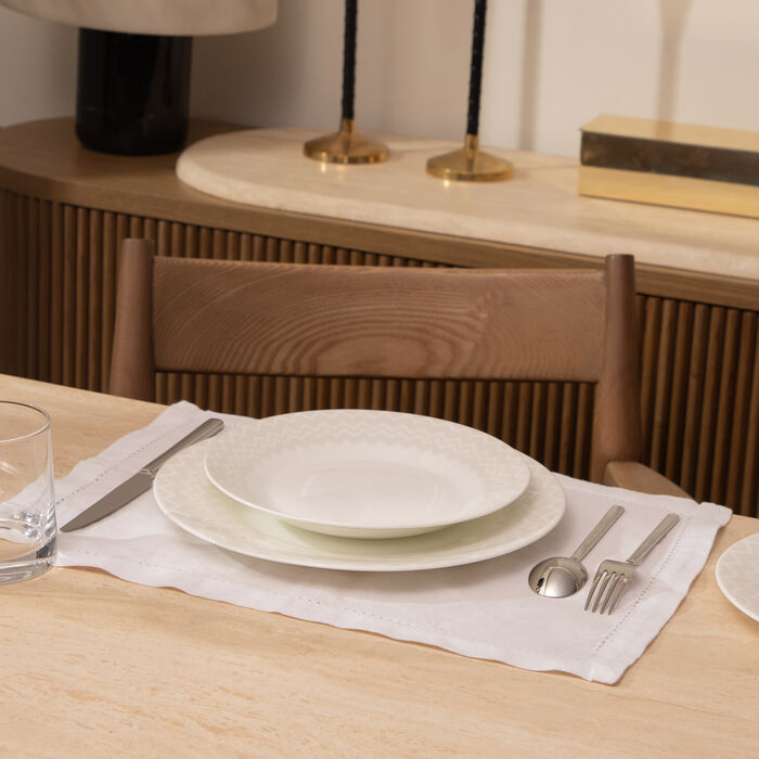 missoni home zig zag soup plate white 22 cm set of 2